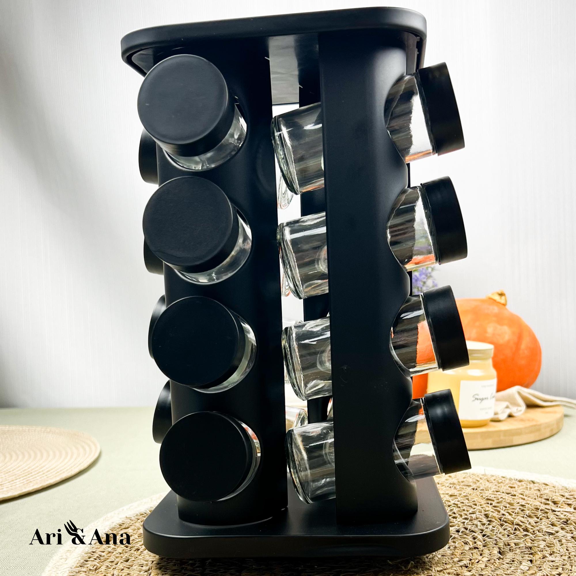 Набор емкостей для специй на круглой подставке Ari/Ana - фото 7