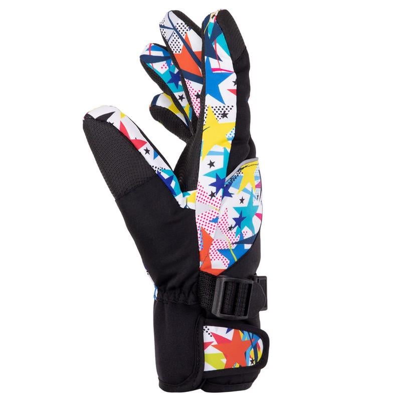 Перчатки горнолыжные теплые женские Zelart SP-Sport B-2203 размер универсальный Черный/Мультиколор (DR009123) - фото 2 Перчатки горнолыжные теплые женские Zelart SP-Sport B-2203 размер универсальный Черный/Мультиколор (DR009123) - фото 2