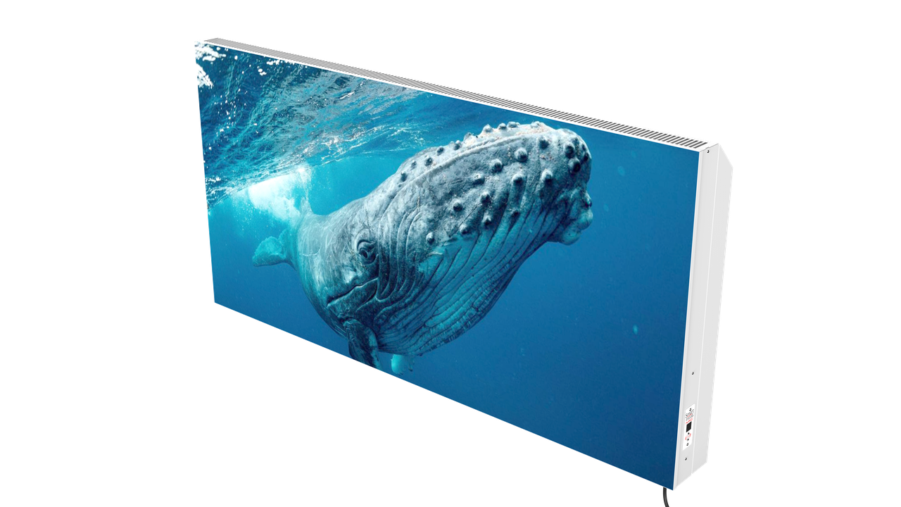 Обігрівач керамічний конвекційний Smart Install Model S 150 Малюнок NFC з терморегулятором метал 24 м2 (MODEL SP 150 M)