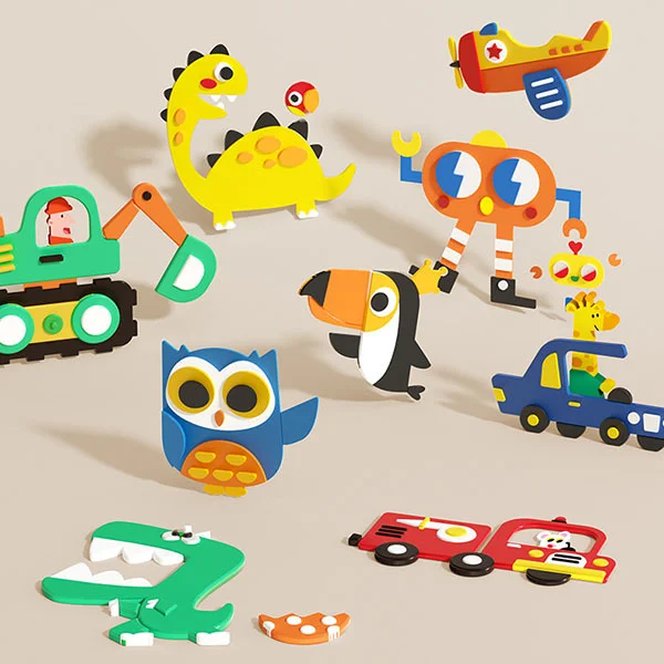 Набор аппликаций Повтори рисунок (Y01499) - фото 3 Набор аппликаций Повтори рисунок (Y01499) - фото 3