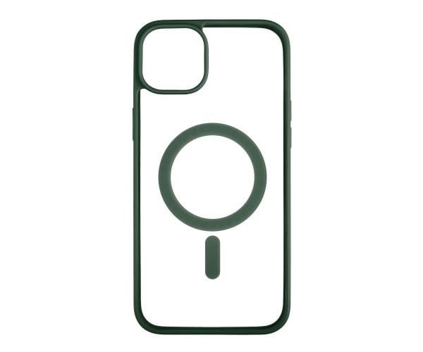 Чохол-накладка Color + MagSafe для Apple iPhone 14 Plus 05, Green