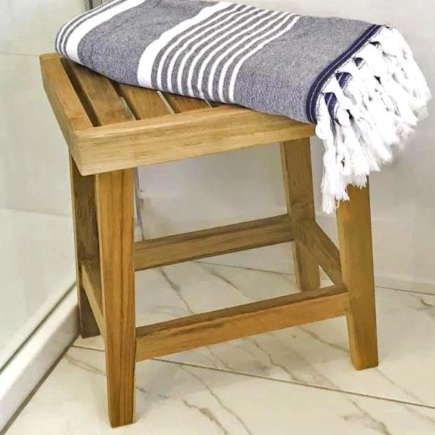 Табурет для ванной из дерева Тримас Сиена (ТВН-008905)