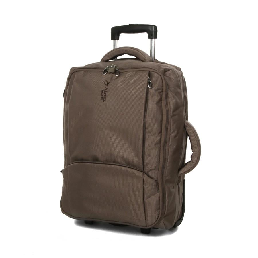 Чемодан Airtex 2931 из нейлона S ручная кладь 55x35x20 см 33 л двухколесный Коричневый