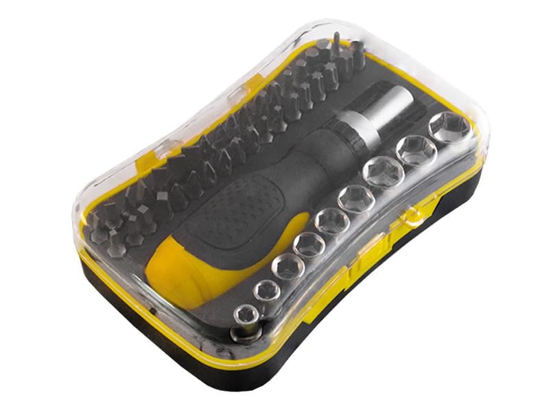 Отвертка Lemanso LTL10020 с набором бит/головок 46 пр. (2330) Отвертка Lemanso LTL10020 с набором бит/головок 46 пр. (2330)