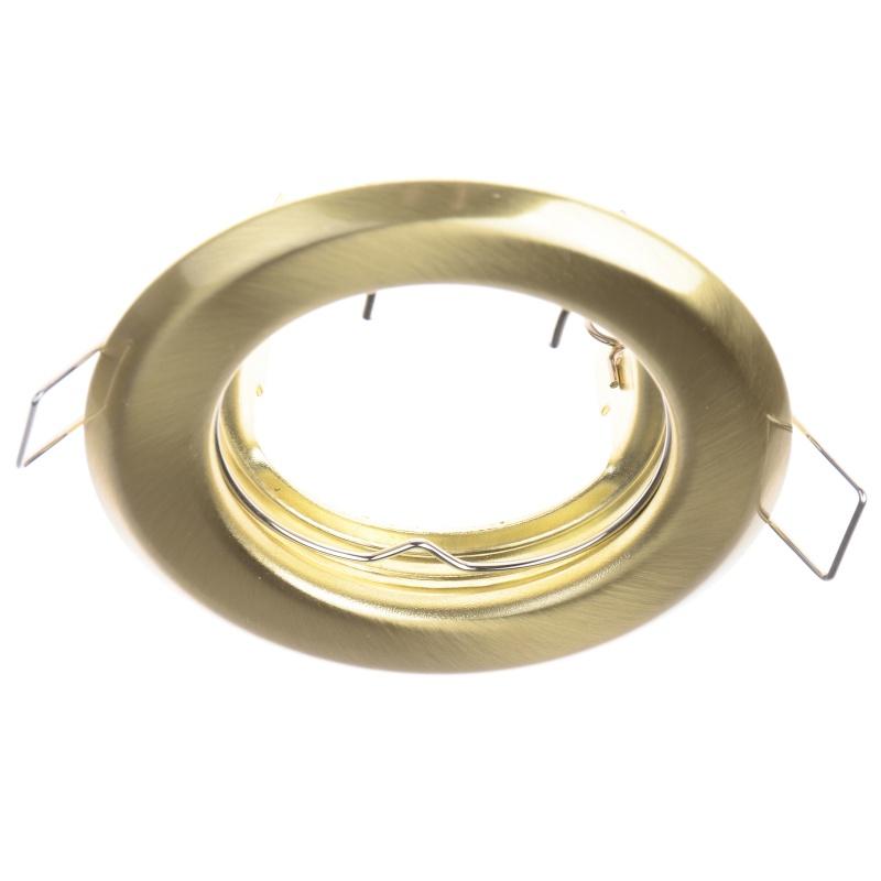 Светильник точечный 20 W GU5.3 HDL-S02 3 шт. Brass (163040-3)