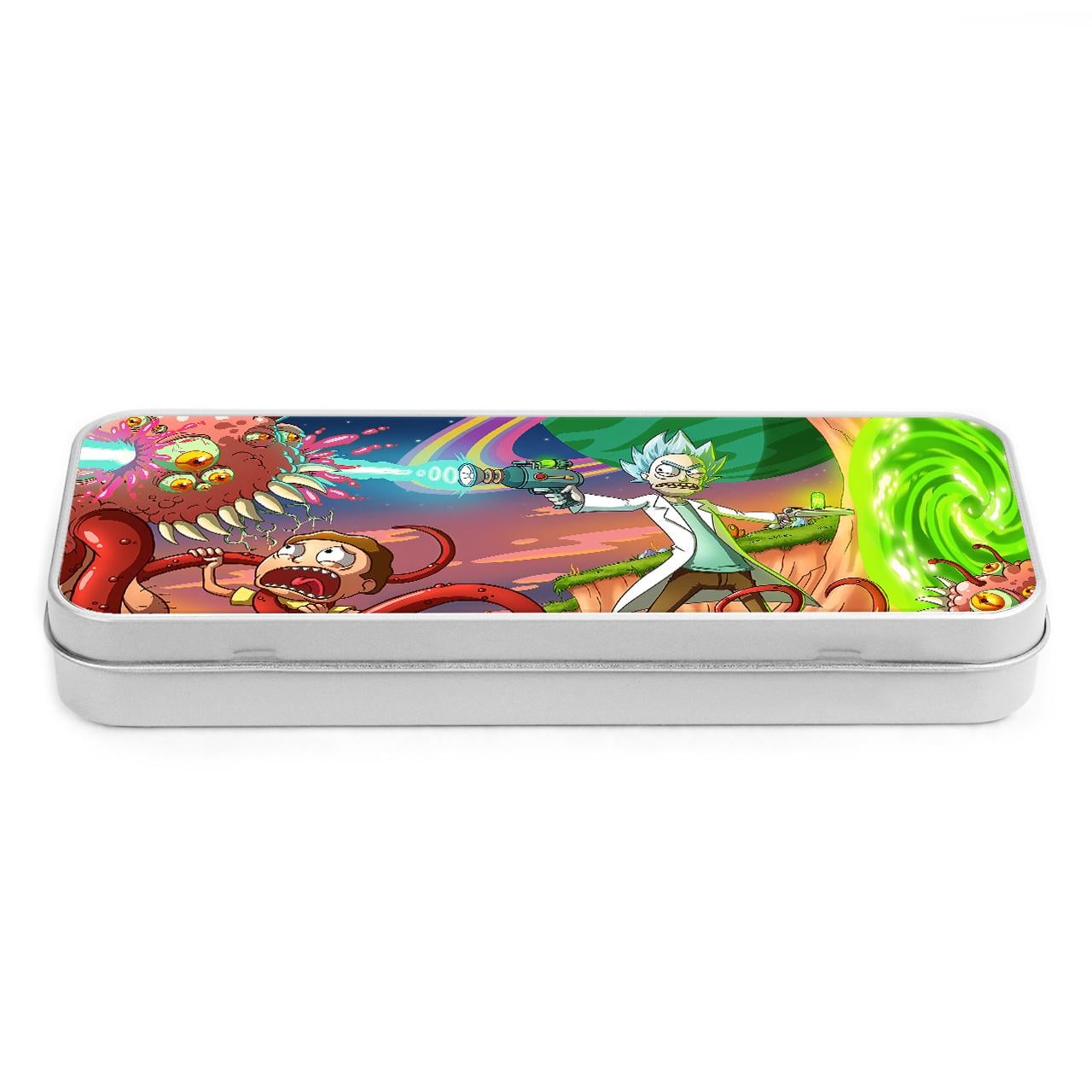 Пенал школьный Rick and Morty Серебряный (34408-2300-SR)