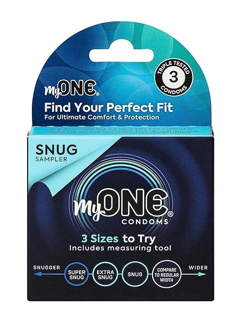 Набор презервативов из 3-х размеров MyONE Snug Sampler