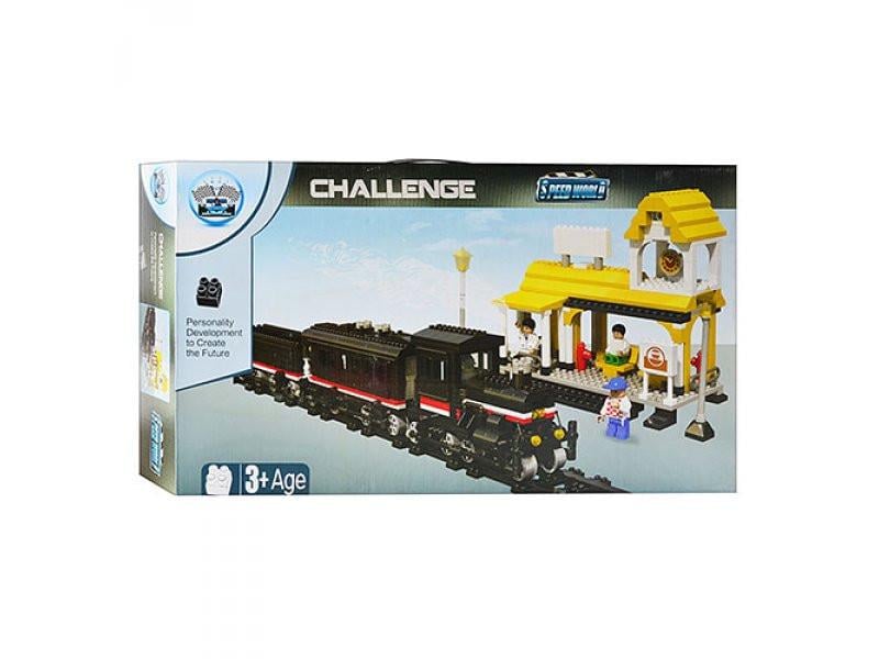 Конструктор для детей Speed World 14601 железнодорожный вокзал 800 деталей Разноцветный (147-132-BOC034383)