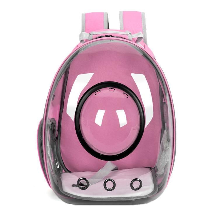 Рюкзак для перенесення домашніх тварин CosmoPet CP-101 з ілюмінатором 42х25х32 см Pink (3_06466) Рюкзак для перенесення домашніх тварин CosmoPet CP-101 з ілюмінатором 42х25х32 см Pink (3_06466)