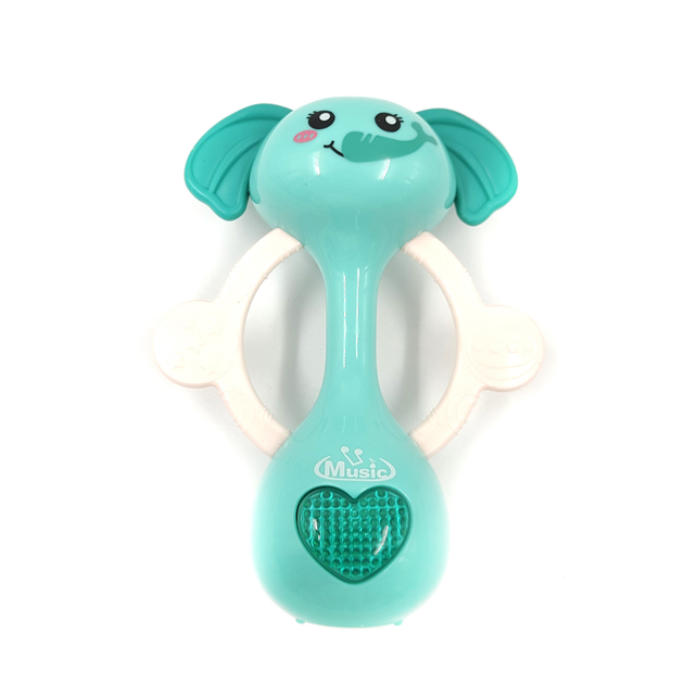 Брязкальце на батарейках музичні звірята TK Group озвучення українською з підсвічуванням (MTT-169452)