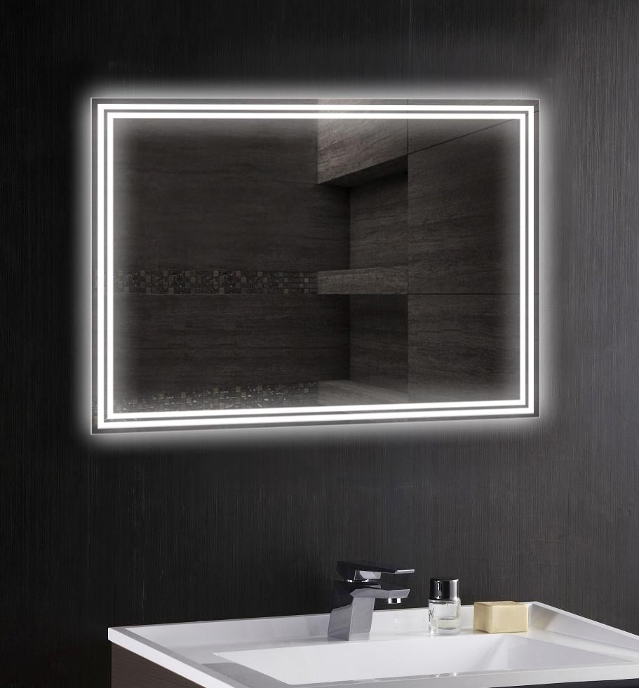 Зеркало Dim Dzerkal MONTE с LED-подсветкой 60х70 см (1337)