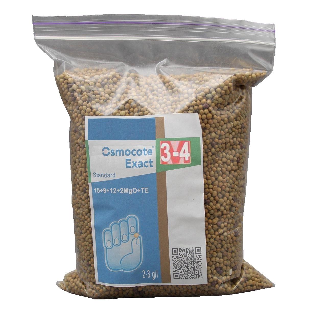 Удобрение Osmocote Exact Standard 3-4 м 15+9+12+2MgO+TE 500 г (1504436050)