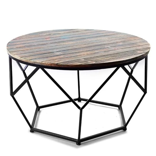 Столик круглий Flora Henri металевий 71 см (30281)