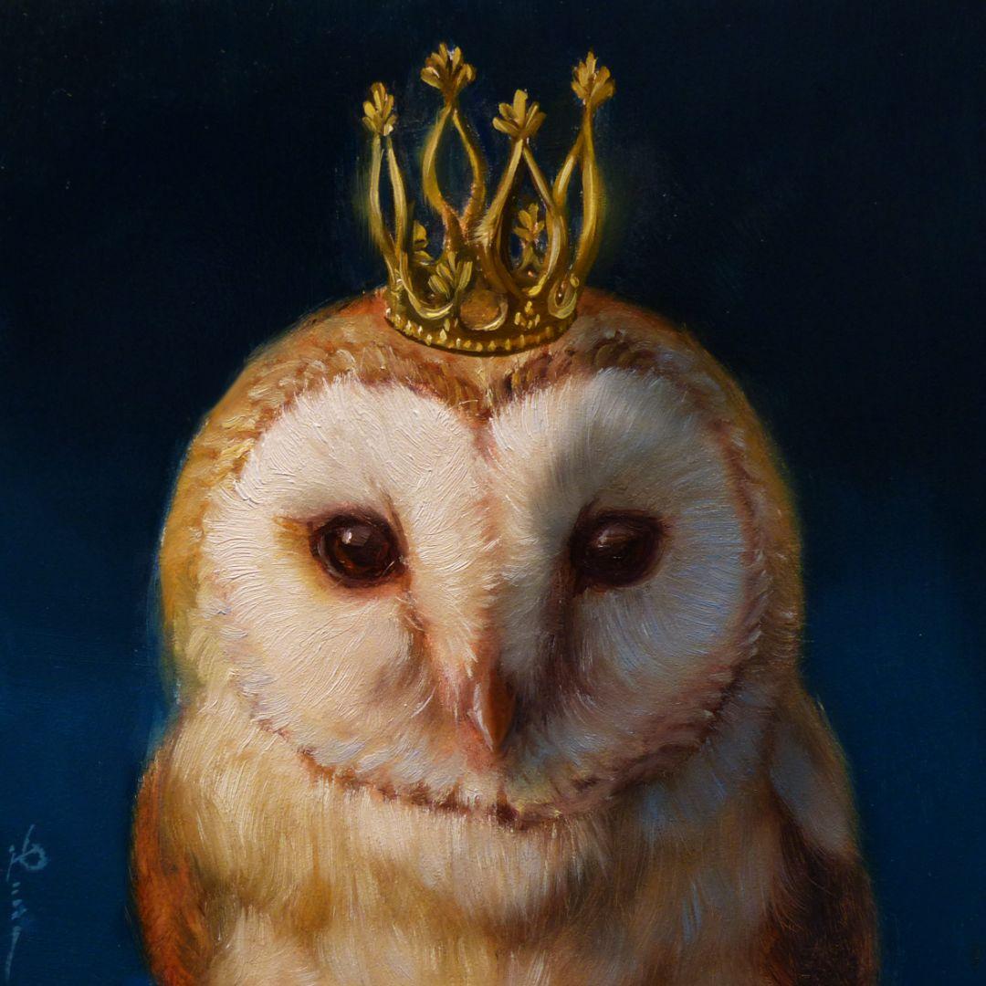 Картина за номерами Brushme Снігова королева Lucia Heffernan 40x40 см (3112773803)