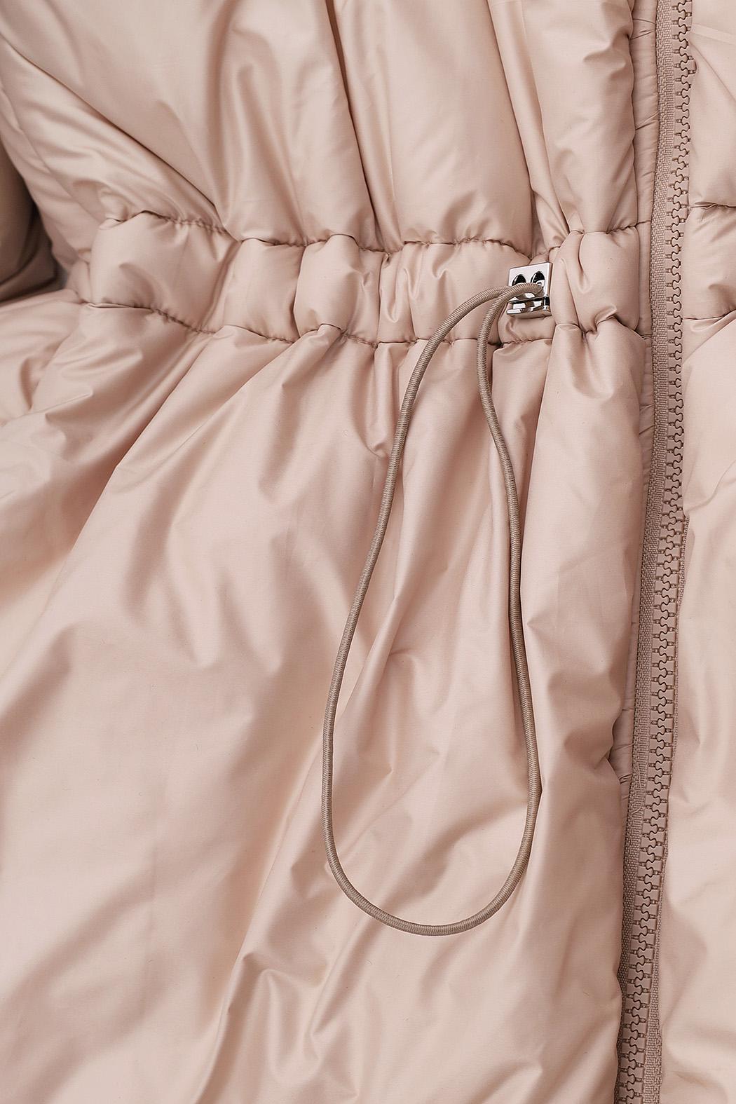 Пуховик середньої довжини Бежевий (KPL_009) - фото 5 Пуховик середньої довжини Бежевий (KPL_009) - фото 5