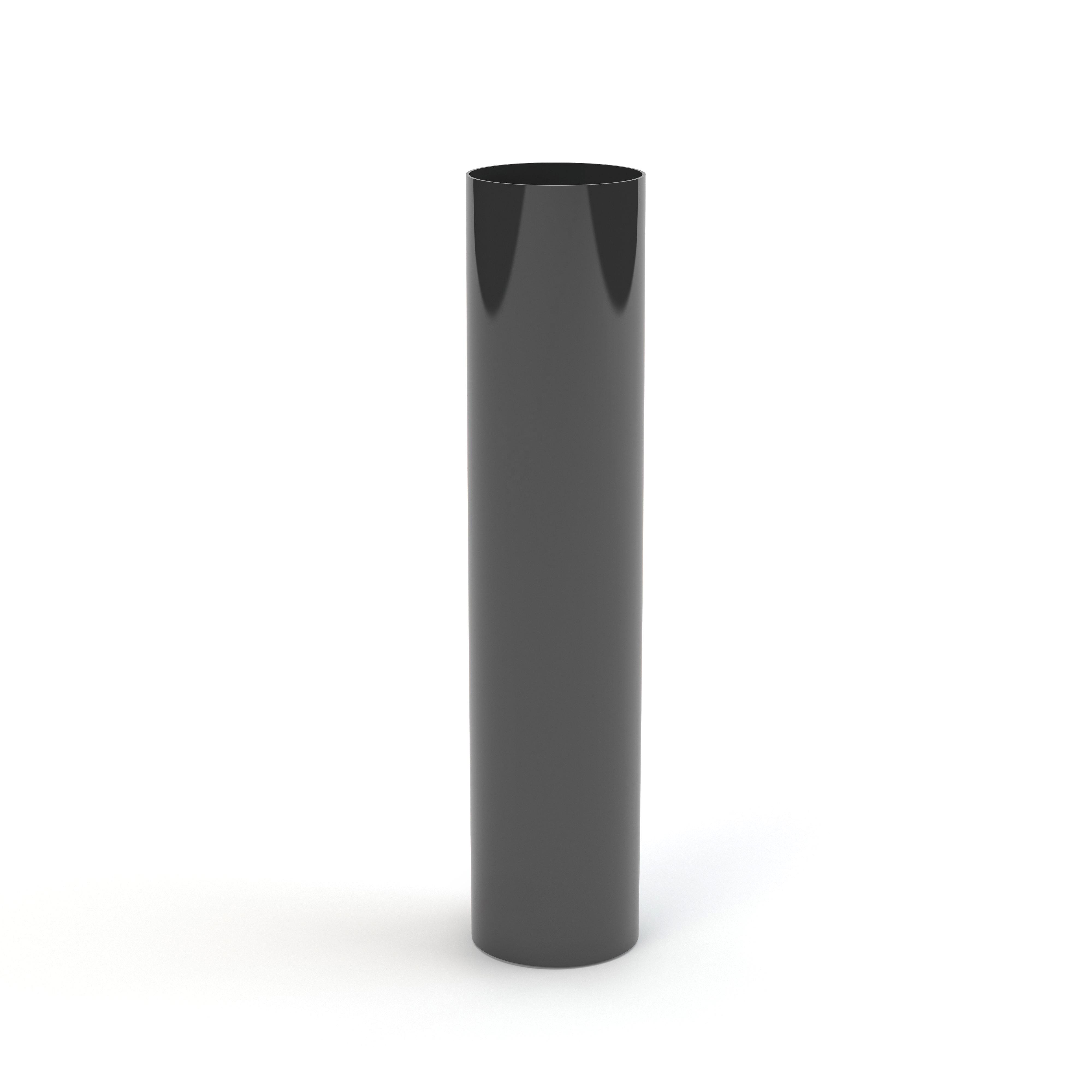 Труба водостічна Gamrat 90 мм 3 м Графітовий (314-610-310) - фото 2