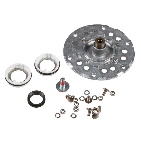 Фланец-опора барабана EBI COD.707 суппорт левый и комплект крепления для стиральной машины Bosch (00000036411)