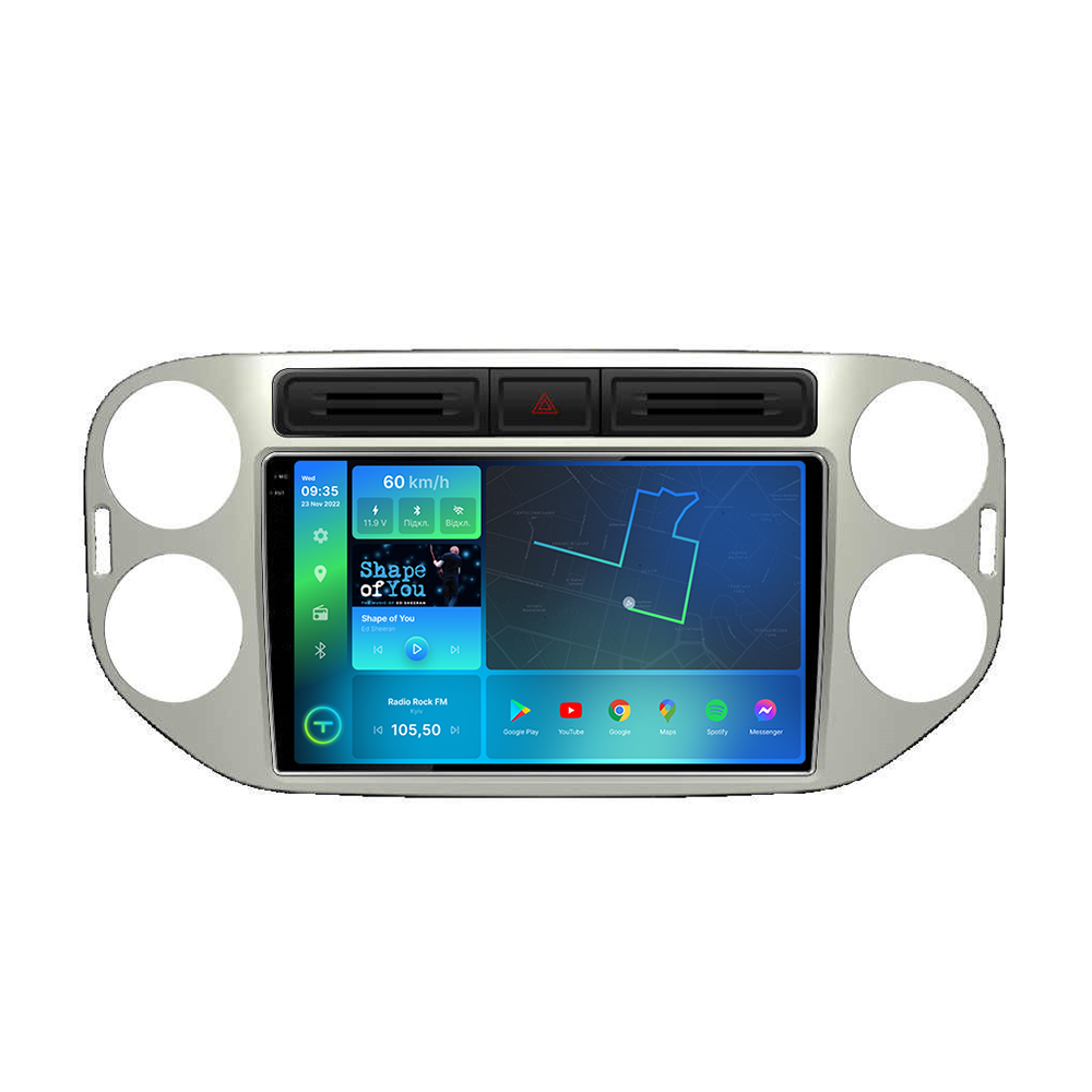 Магнитола штатная Torssen 2K VW Tiguan -17 F98256 4G Carplay DSP (202307297)