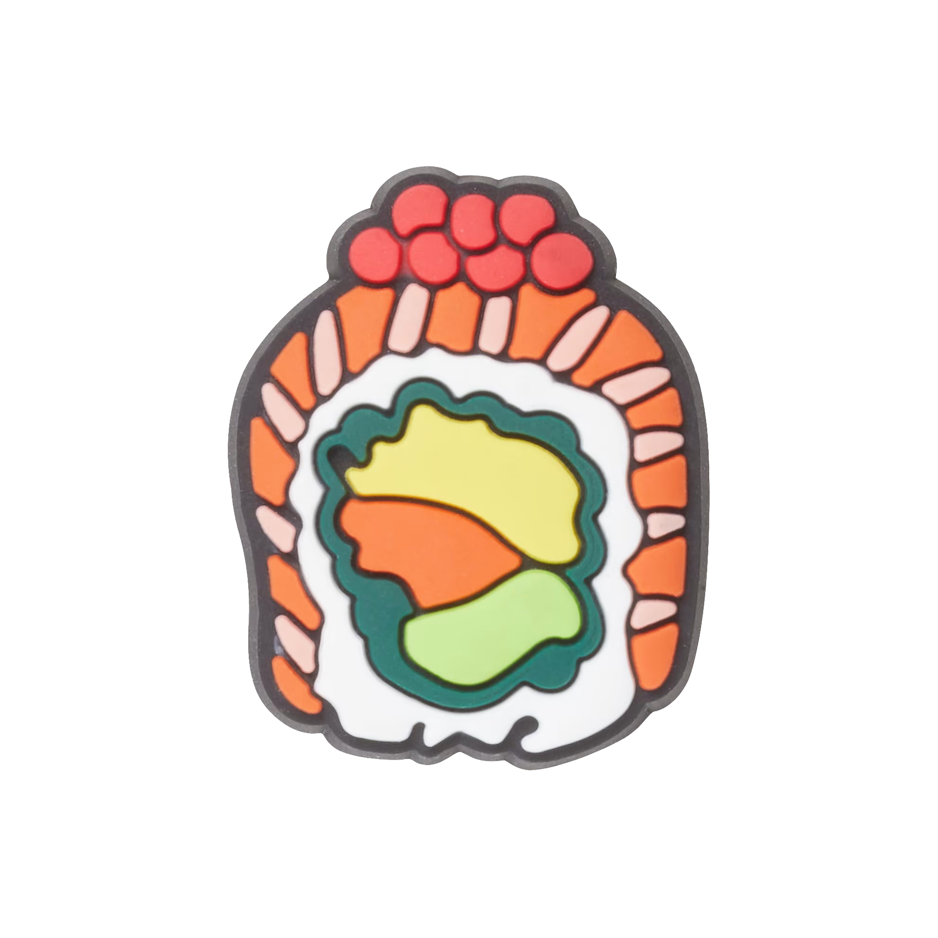 Джибітс для взуття JIBBITZ Sushi Ролл Філадельфія з ікрою № 1264 (JIB1264)