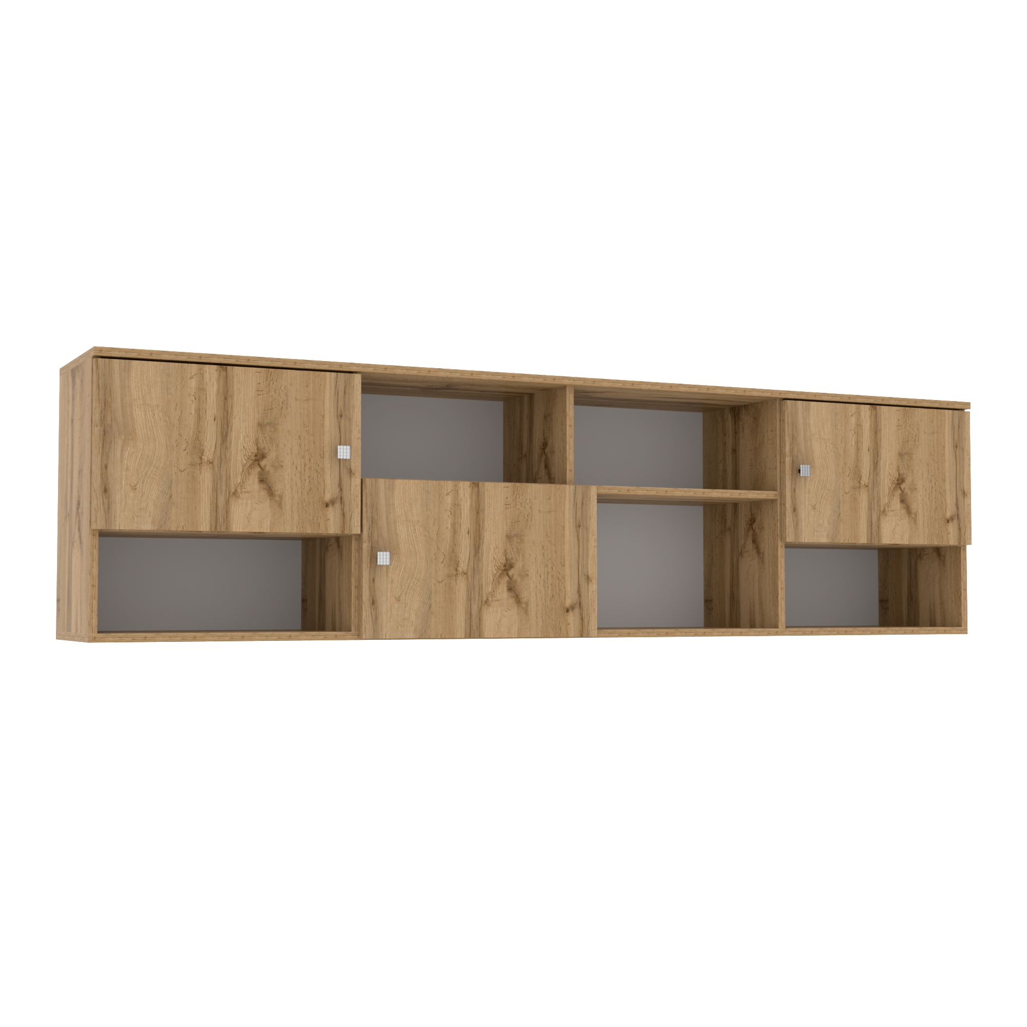 Полка навесная F-12 Континент 1950х320х520 мм Дуб Аппалачи (3213424)