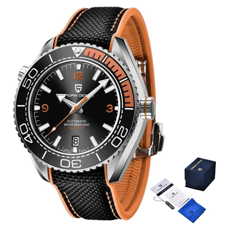 Наручний годинник Pagani Design PD-1679 Silver/Black