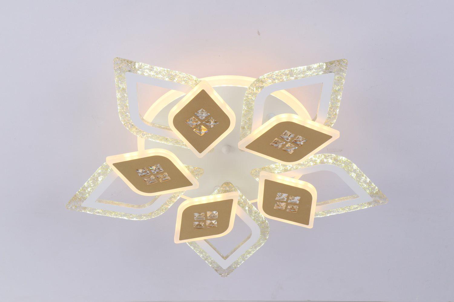 Люстра светодиодная с пультом Valeso V K39939-5+5+1 White/Gold (000036403) - фото 13 Люстра светодиодная с пультом Valeso V K39939-5+5+1 White/Gold (000036403) - фото 13