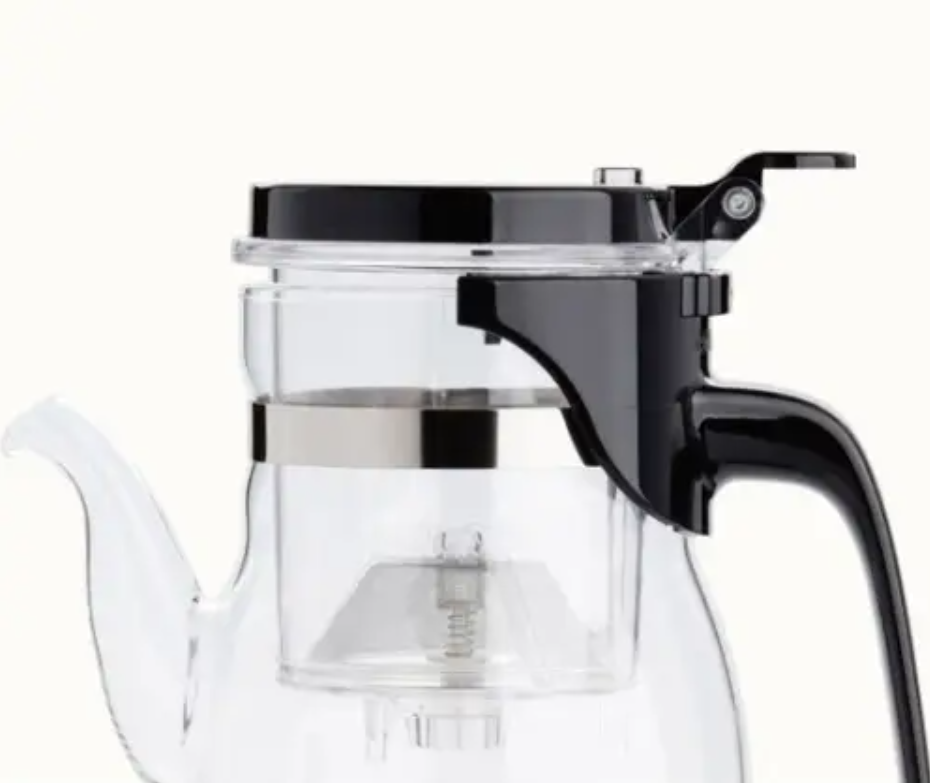 Заварник для чая гунфу Kamjove K-206 стеклянный с кнопкой 600 мл (249) - фото 8