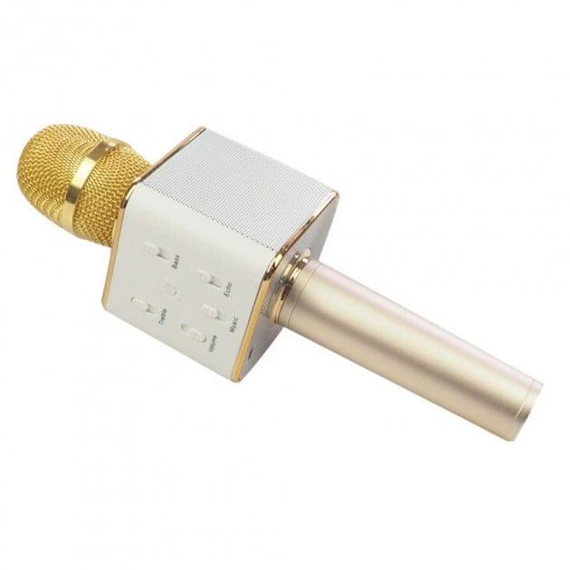 Беспроводной микрофон-караоке Star Voice Q7 pro Bluetooth Золотой (Q7gold) Беспроводной микрофон-караоке Star Voice Q7 pro Bluetooth Золотой (Q7gold)