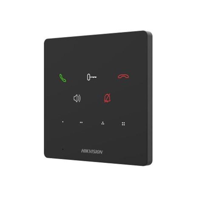 Аудіодомофон IP мережевий POE Hikvision DS-KH6000-E1 Black