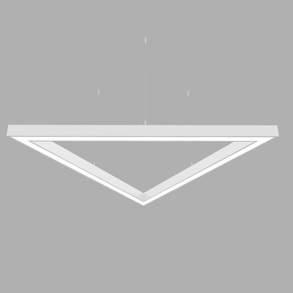 Светильник светодиодный X-LED 120 Вт треугольник 3x880 мм Белый (LSNTri-120w)