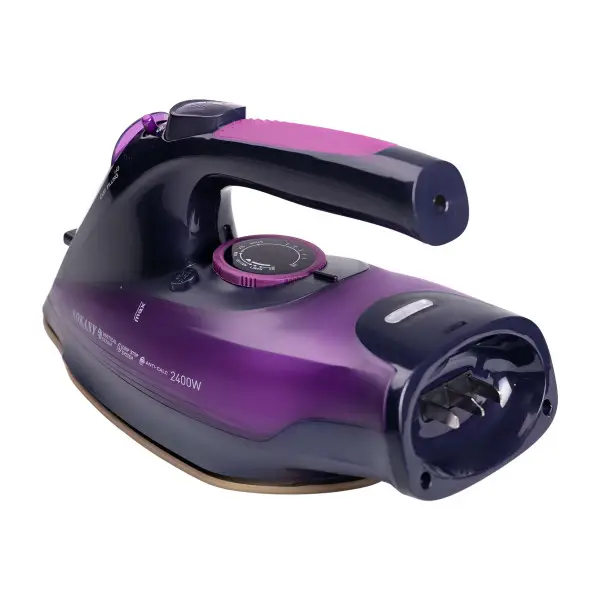 Утюг беспроводной Sokany AJ-2085 с керамической подошвой и функцией самоочистки Фиолетовый (147-107- HP-UR-2) - фото 6
