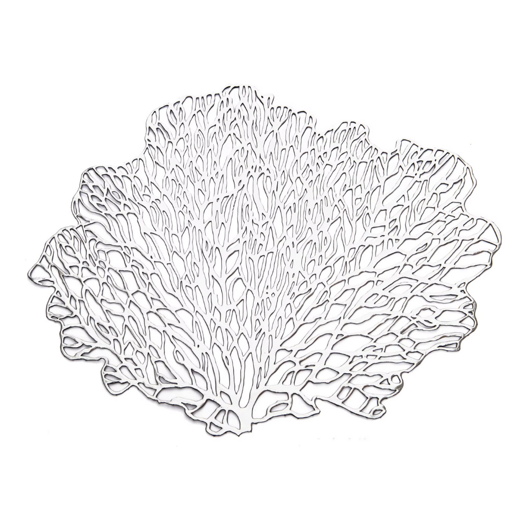 Салфетка сервировочная под горячее 2 шт. Серебристый (C040_silver)