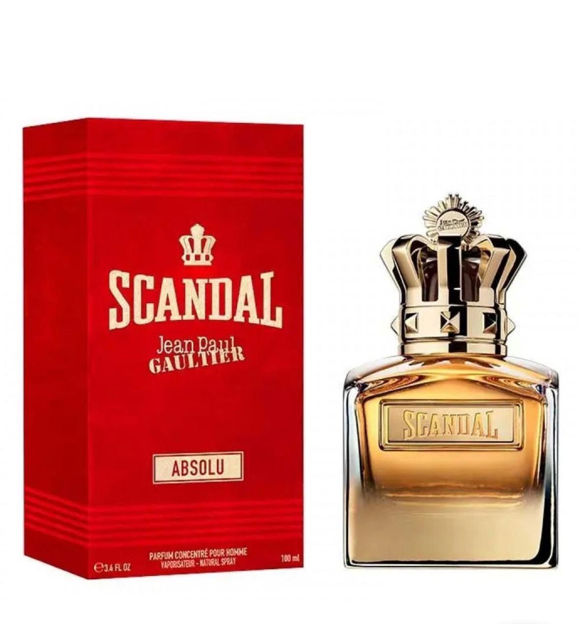 Парфуми чоловічі Jean Paul Gaultier scandal pour homme absolu 100 мл (8435415080385)