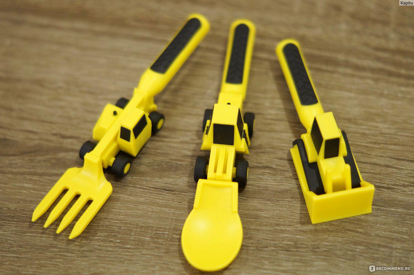 Столовий набір для дитини Жовтий (00-0169) - фото 6 Столовий набір для дитини Жовтий (00-0169) - фото 6