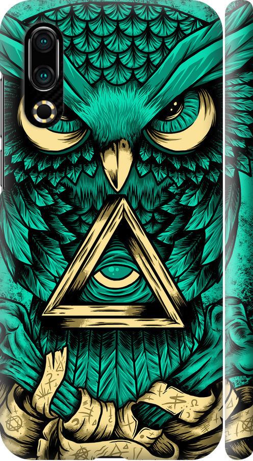 Чехол на Meizu 16S Сова Арт-тату (3971m-1701-42517)