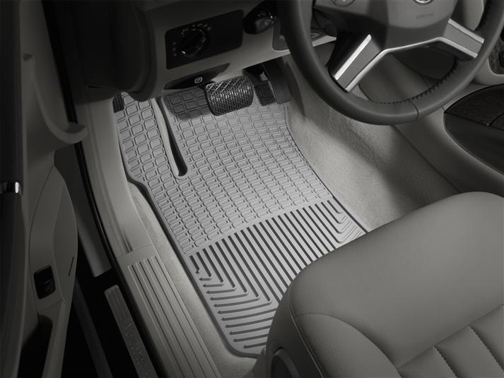 Килимки автомобільні передні гумові WeatherTech W104GR Mercedes R-Class 2006-2012 Сірий (1185135884) - фото 1