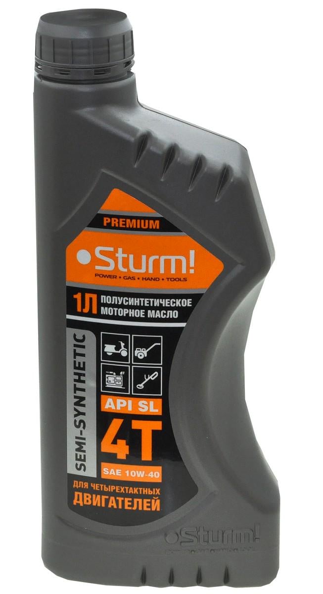 Олія для 4-тактних двигунів Sturm SAE 10W-40 1 л (смаз599)