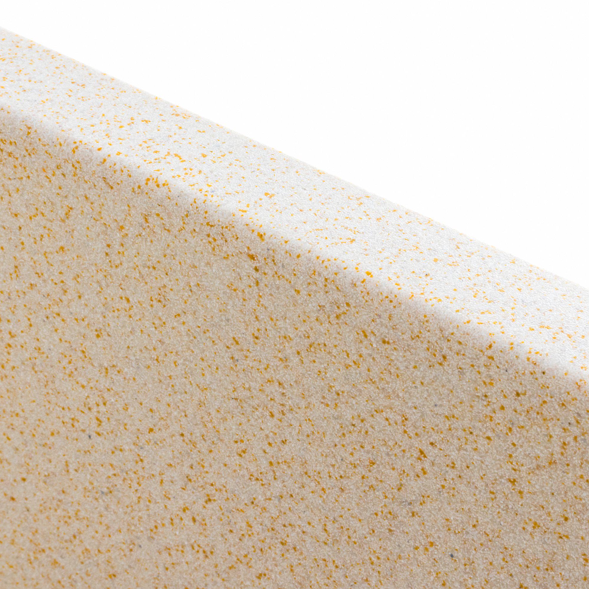 Мойка для кухни гранитная Platinum 4040 RUBA матовый Песок - фото 6 Мойка для кухни гранитная Platinum 4040 RUBA матовый Песок - фото 6