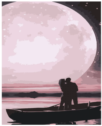 Картина по номерам Strateg Follow me 2 30х40 см (SS-6557)