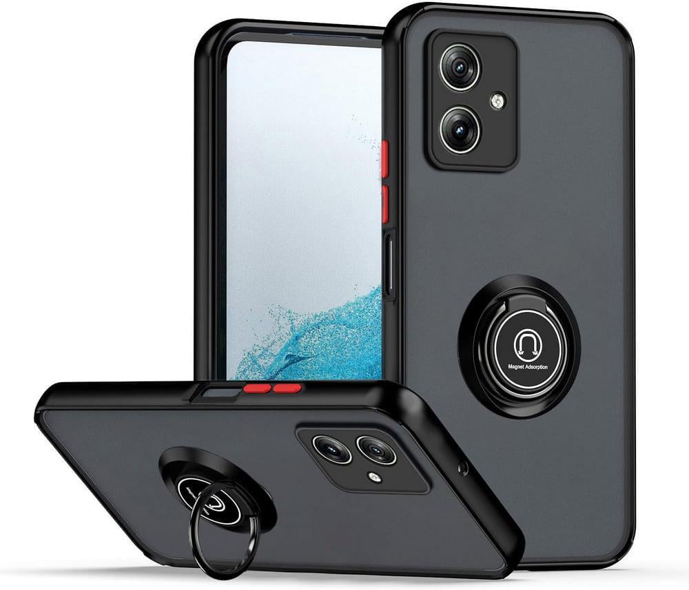 Защитный чехол MatteLuxe Motorola G54 (с кольцом) Black (38252-2B)