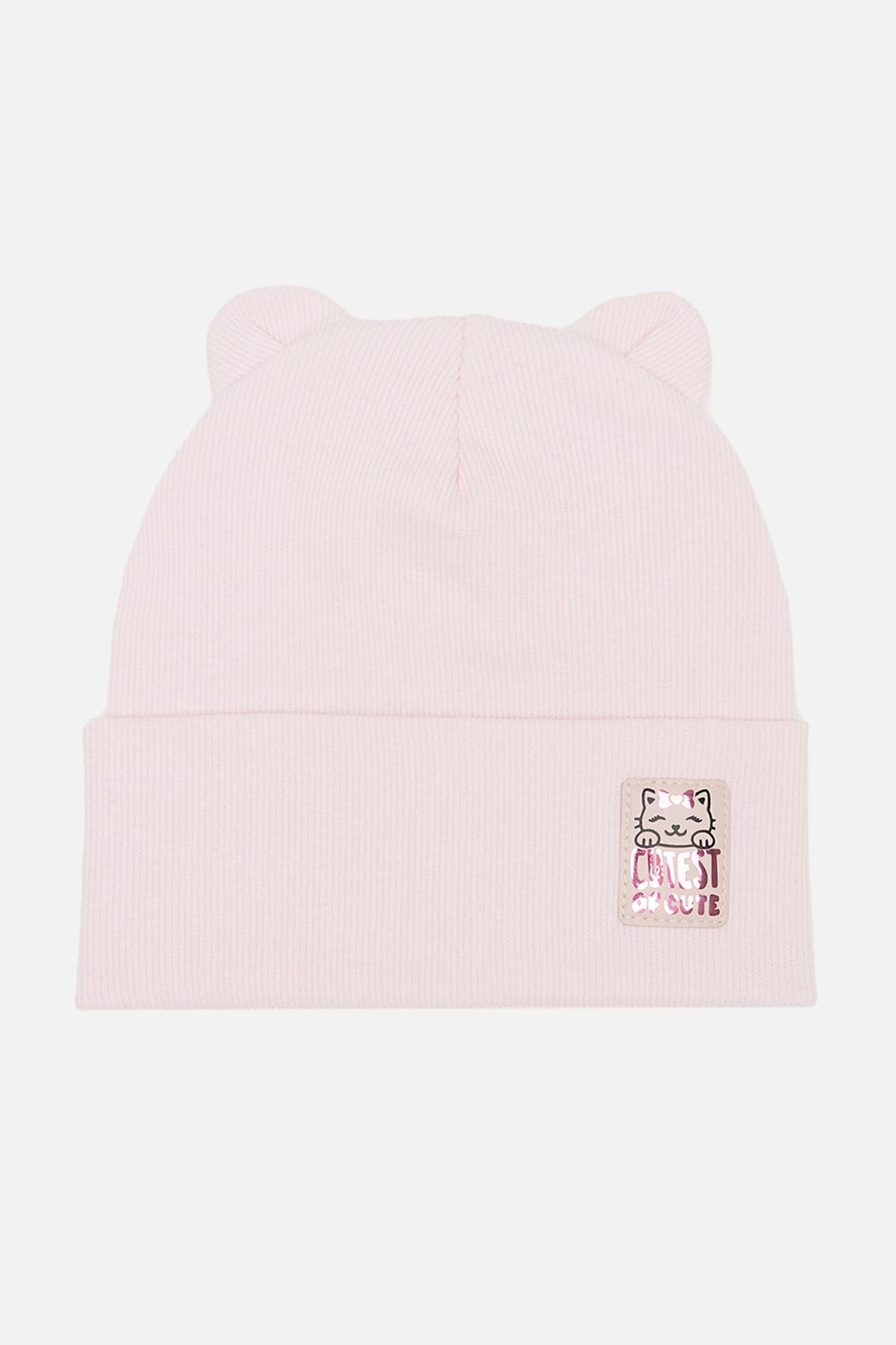 Шапка для девочки 44-46 см Светло-розовый (24099941) Шапка для девочки 44-46 см Светло-розовый (24099941)