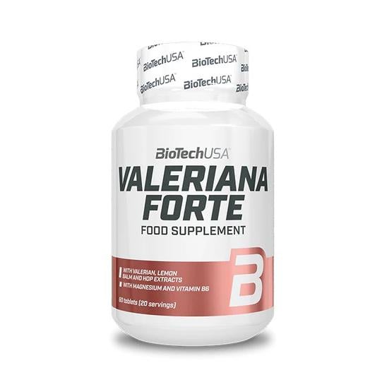 Валериана с мелиссой хмелем и магнием BioTech Valeriana Forte 60 табл.
