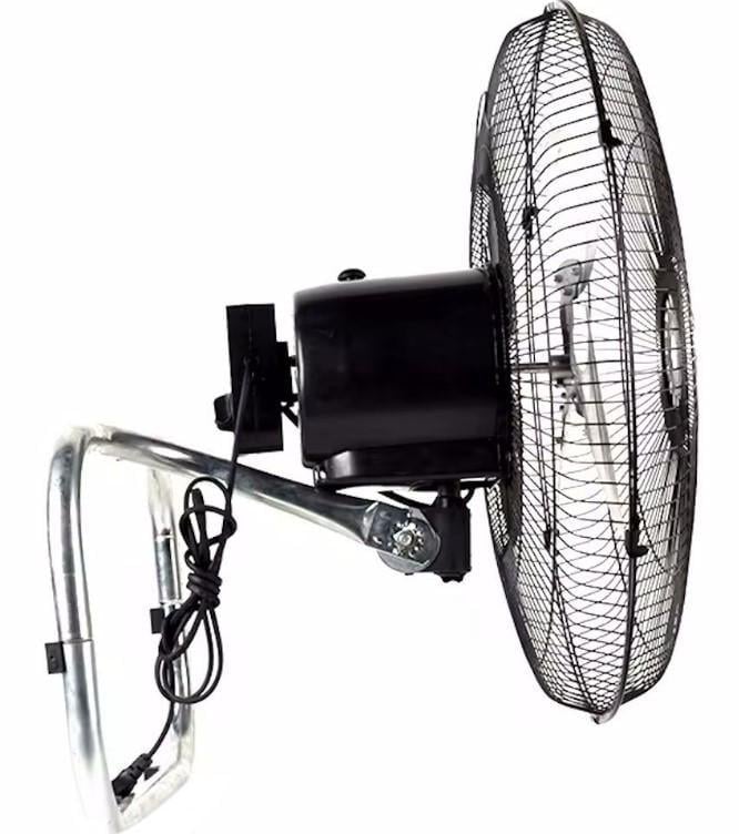 Вентилятор настольный/настенный Alfarid Fan 3в1 с металлическими лопастями и тремя скоростями 150 Вт 130x50 см (2104618620) - фото 9