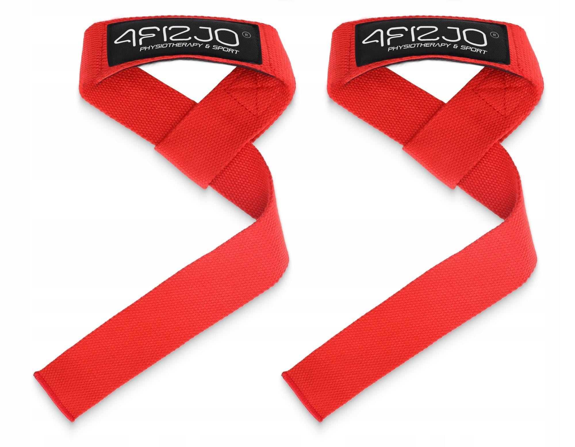 Лямки для становой тяги 4fizjo Deadlift Straps Red (P-5905973402286)
