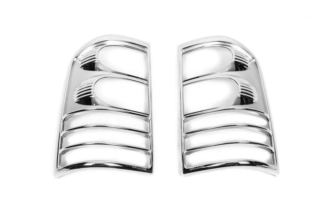 Накладка на стопы Carmos для Nissan Patrol Y61 1997-2011 гг. abs-пластик Хром