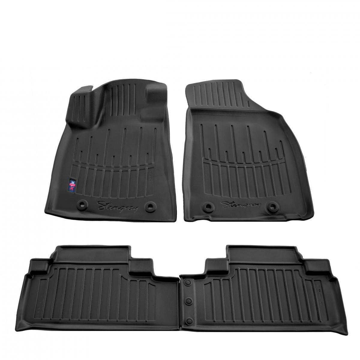 Килимки гумові Stingray для Lexus RX 2009-2015 з бортом ТЕП 4 шт. (5028024) Килимки гумові Stingray для Lexus RX 2009-2015 з бортом ТЕП 4 шт. (5028024)