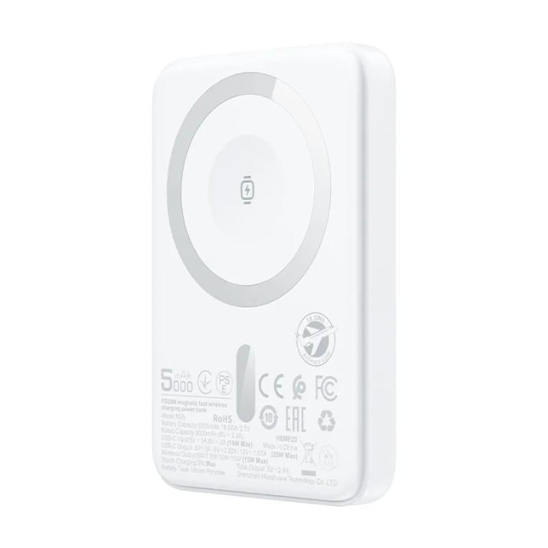 Повербанк Acefast M25-5000 PD20W Белый (2964771931)