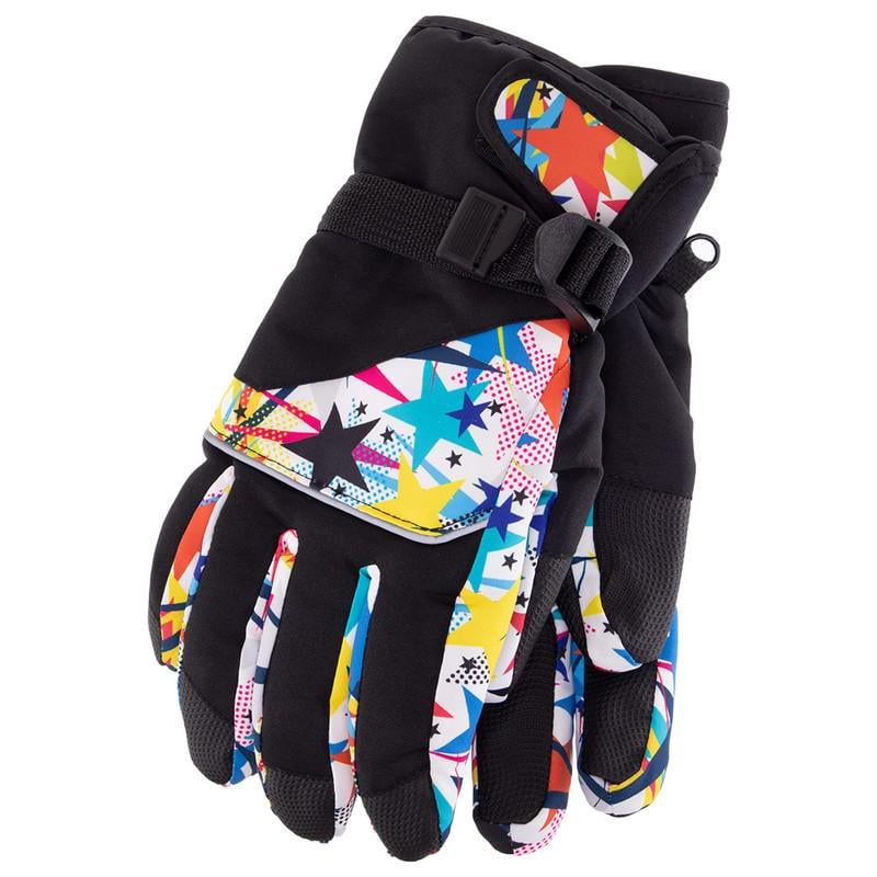 Перчатки горнолыжные теплые женские Zelart SP-Sport B-2203 размер универсальный Черный/Мультиколор (DR009123) - фото 5 Перчатки горнолыжные теплые женские Zelart SP-Sport B-2203 размер универсальный Черный/Мультиколор (DR009123) - фото 5