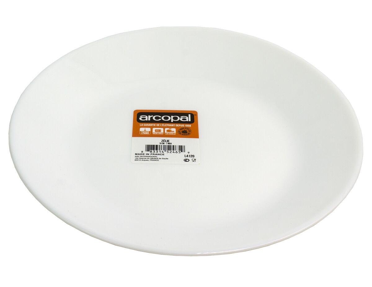 Тарілка Luminarc Zelie 18 см Білий (HLL4120)