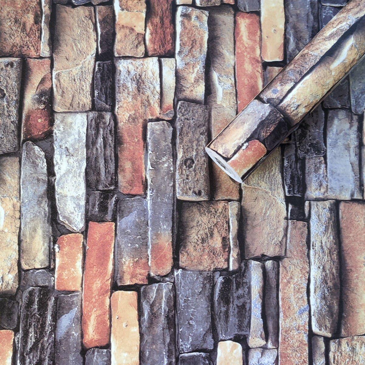 Пленка самоклеящаяся 0,45х10 м х0,07 мм Екатеринославский камень (SW-00001254)